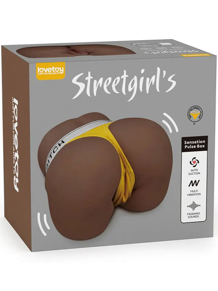Lovetoy Streetgirl Sensation Pulse Brown - Sexpuppe 1