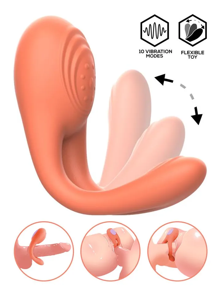 Lovit Vibrating Couple Toy Flexible With Remote - Paarvibrator 1 [full]