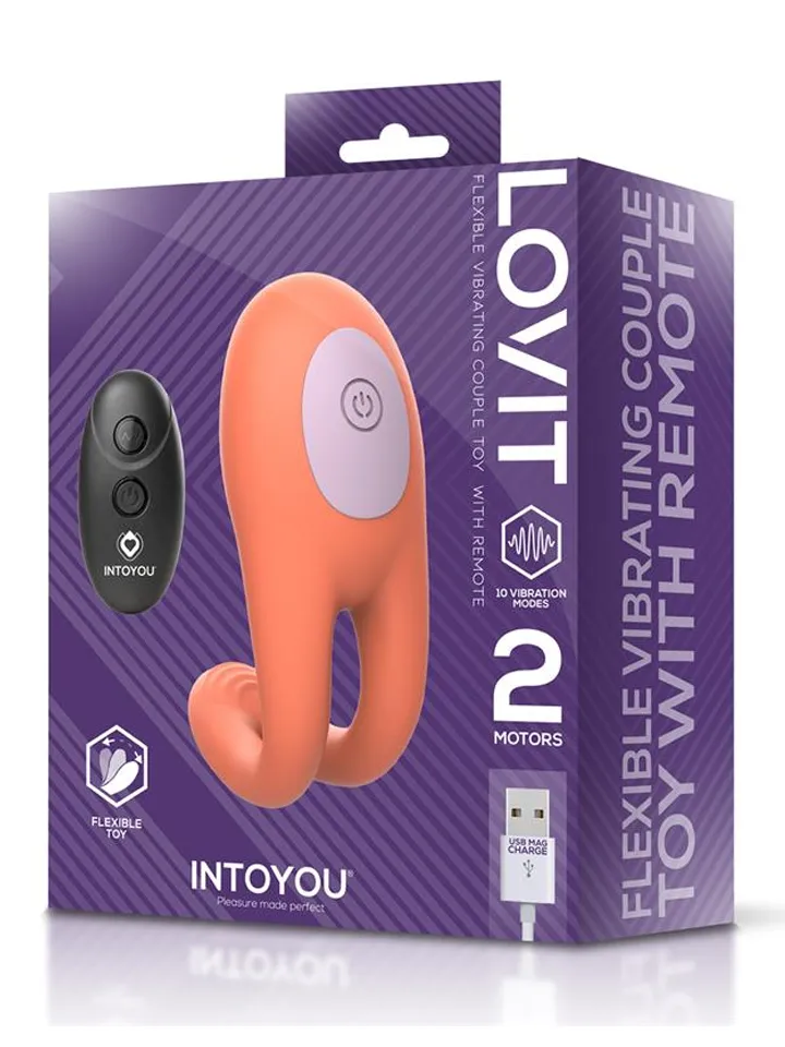 Lovit Vibrating Couple Toy Flexible With Remote - Paarvibrator 4 [full]