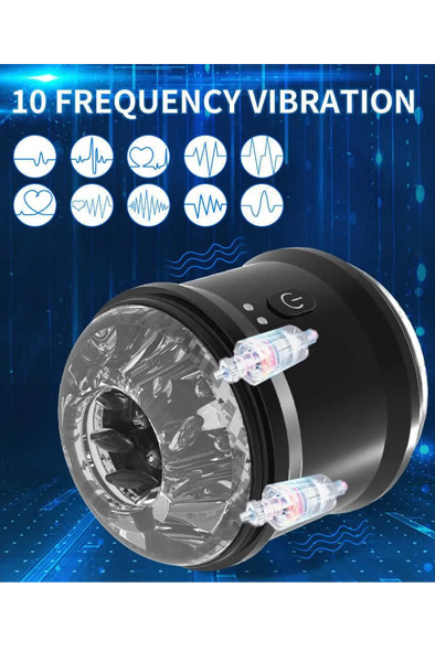 Ludick 10 Vibrations Vibrating Masturbator - Vibrations-Masturbator 2
