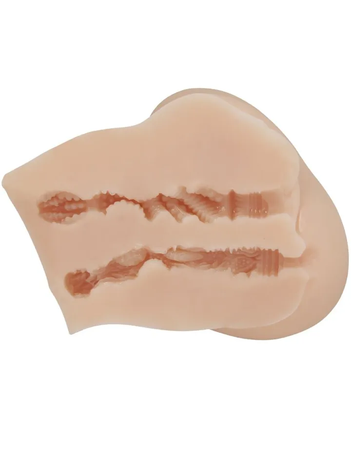 Luna Vibration Double Holes - Vibrierender Vagina-Masturbator 3