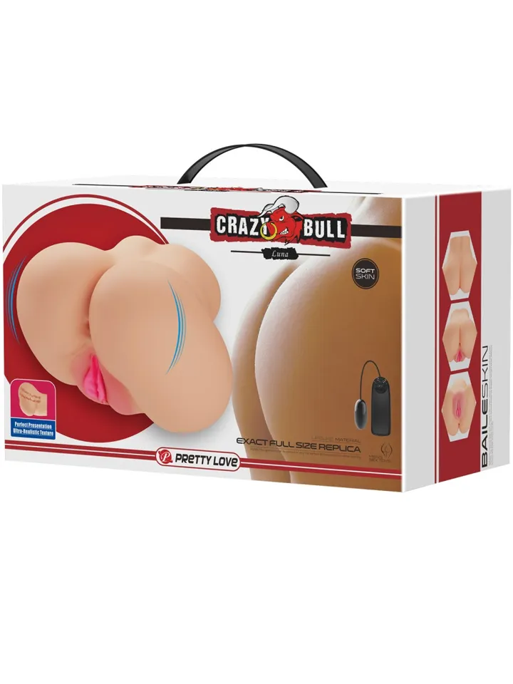Luna Vibration Double Holes - Vibrierender Vagina-Masturbator 5