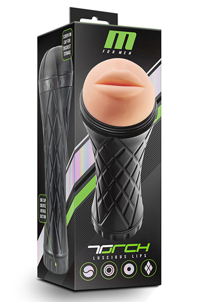 M For Men The Torch Luscious Lips Vanilla - Oral-Masturbator 2