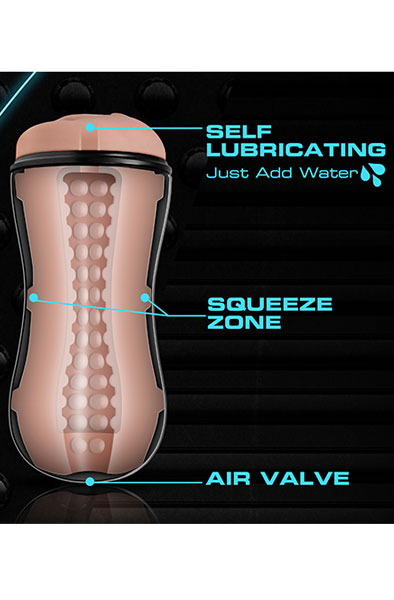M For Men Weicher & Feuchter Masturbator Vanilla - Vagina-Masturbator 2