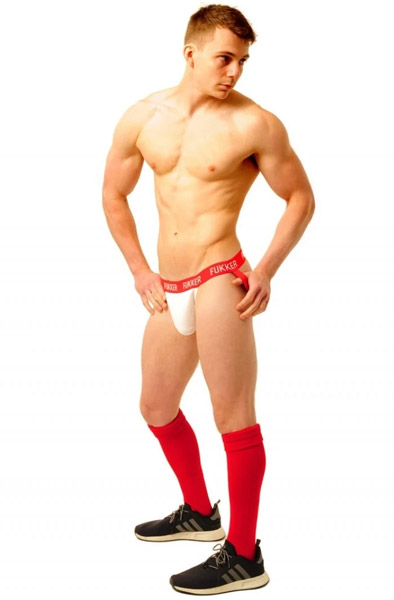 M&K Fukker Jock Rot - Jockstrap 3