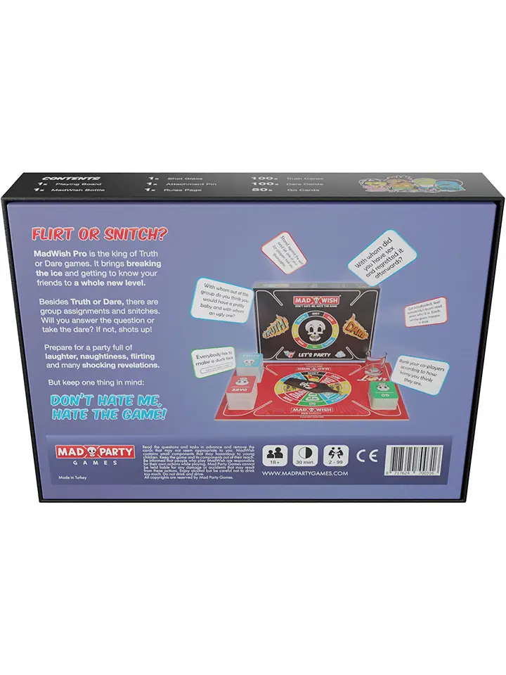 MadWish Pro – Party-Trink-Brettspiel - Partyspiel 6