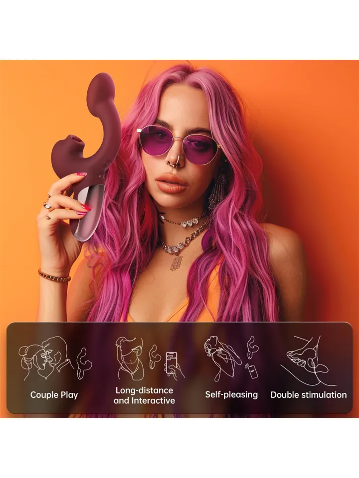 Magic Ponder Vibrator With Lick & G-Spot Function - App-gesteuerter Vibrator 2 [full]