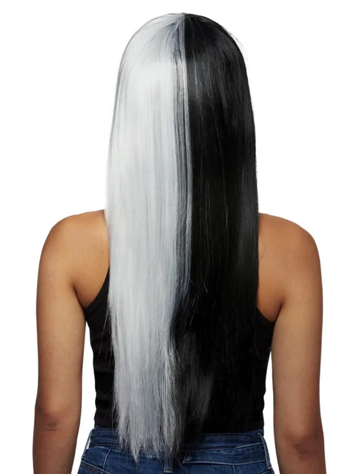 Manic Panic Diva Wig Black & White - Perücke 2 [full]
