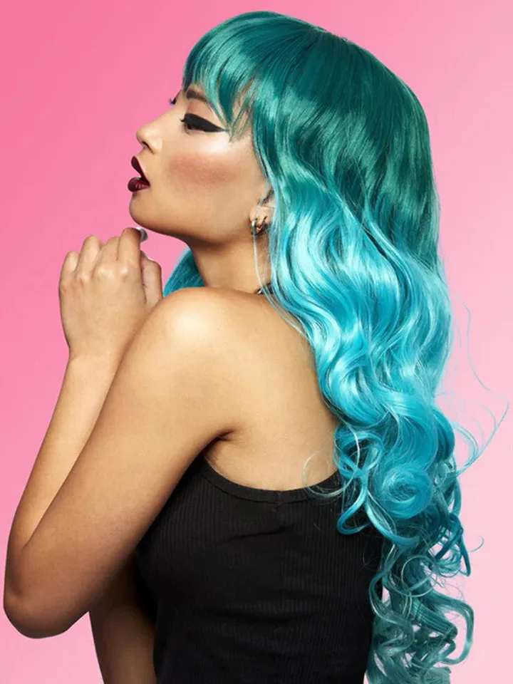 Manic Panic Mermaid Aqua Wig - Perücke 2 [full]