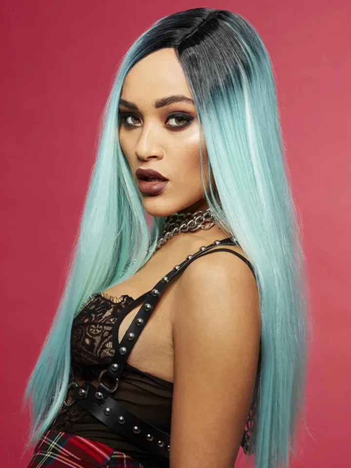 Manic Panic Ombre Aqua Blue Wig - Perücke 1 [full]