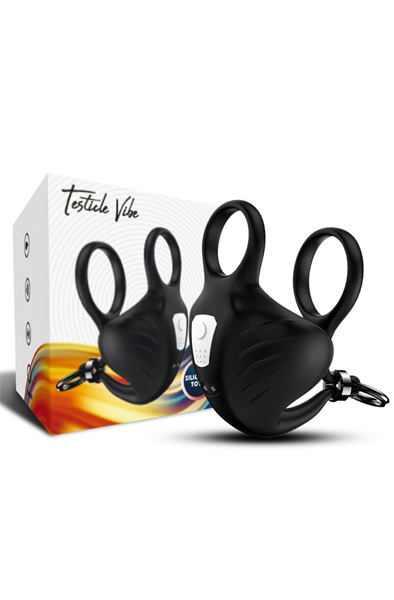 Manta Scrotum Vibrator Ring With Remote - Kugelvibrator 5