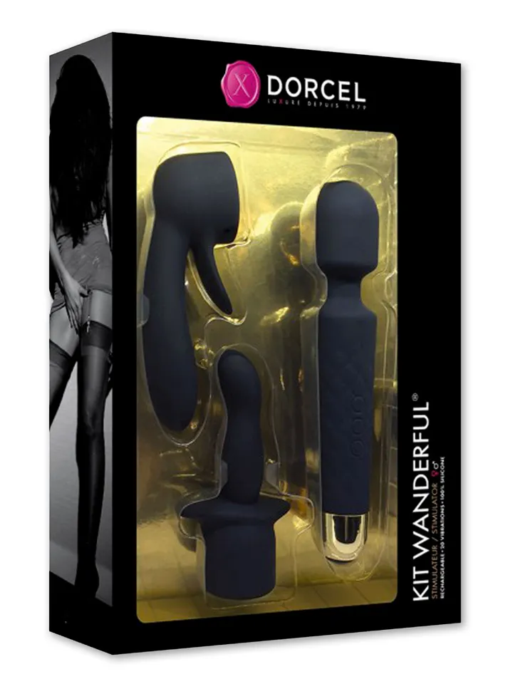 Marc Dorcel Wanderful Massagegeräte-Set - Zauberstab/Massagestab 1 [full]
