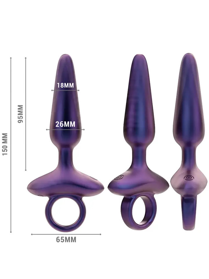 Marlon Vibrations-Analplug mit Fernbedienung - Vibrierender Analplug 3