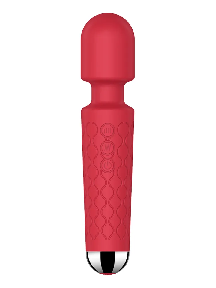 Massager Wand 20 Vibrations Red - Zauberstab/Massagestab 1 [full]