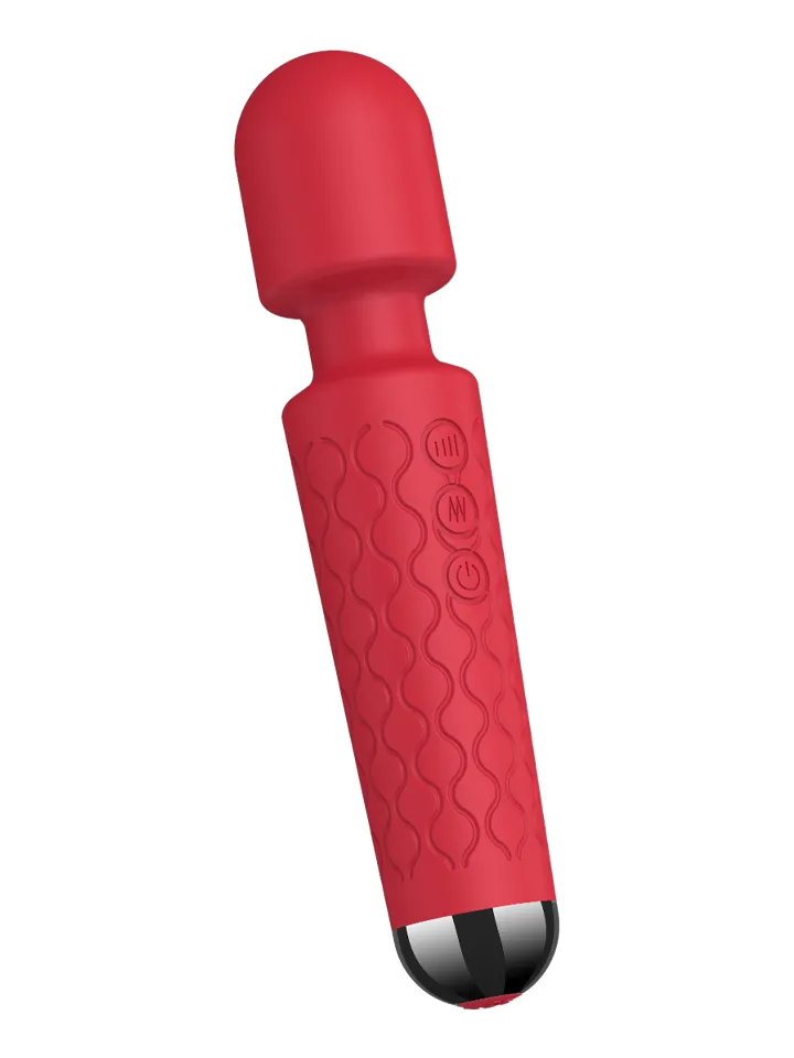 Massager Wand 20 Vibrations Red - Zauberstab/Massagestab 2 [full]