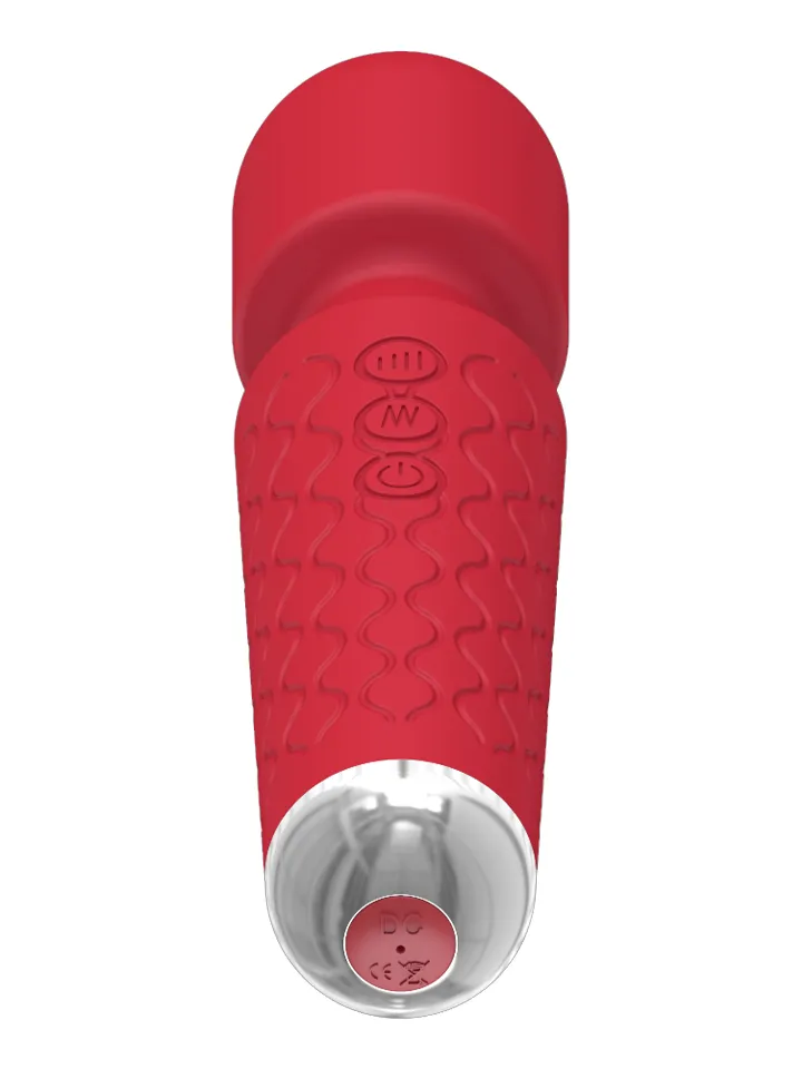 Massager Wand 20 Vibrations Red - Zauberstab/Massagestab 3 [full]