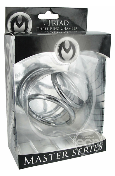 Master Series The Triad Chamber Cock & Ball Ring Medium - Cockring 2