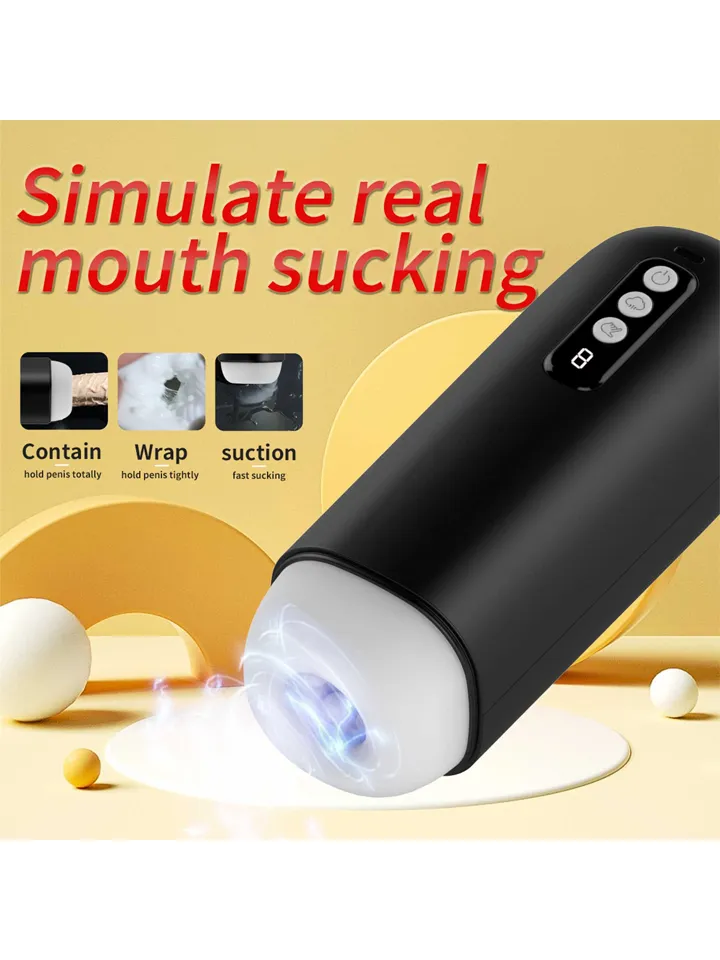 Masturbator 8 Sucking Mode + Interactive Function - Vibrations-Masturbator 3 [full]