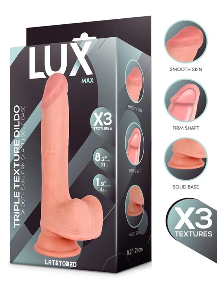 Max Triple Density Dildo 21 cm - Realistischer Dildo 1 [full]