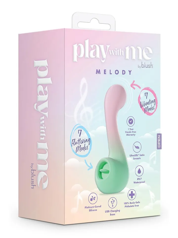 Melody Pink Tongue Vibrator - Vibrator 4 [full]