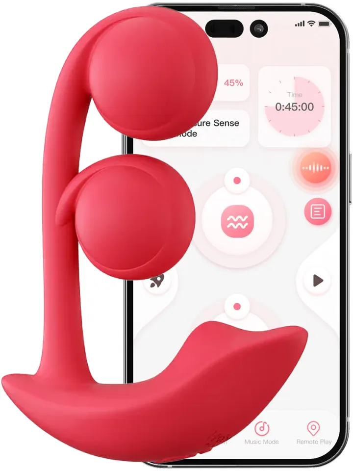 Melody Twin Balls – Clit & G-Punkt-Vibrator - App-gesteuerter Vibrator 1
