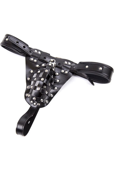 Mens Chastity Pants With Cage Adjustable - Keuschheitsgürtel 2