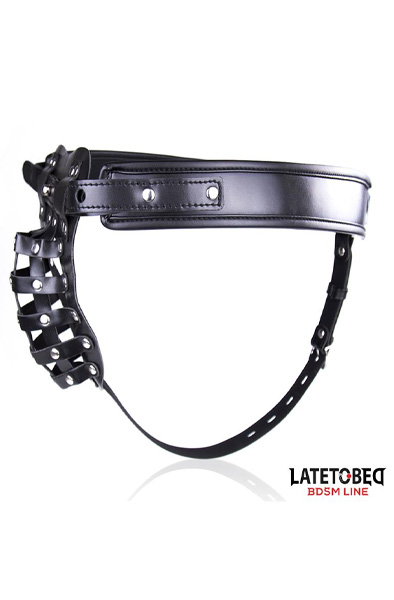 Mens Chastity Pants With Cage Adjustable - Keuschheitsgürtel 3
