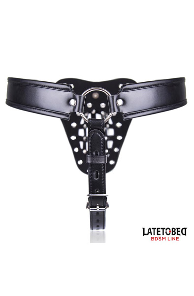 Mens Chastity Pants With Cage Adjustable - Keuschheitsgürtel 4
