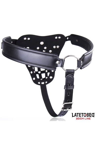 Mens Chastity Pants With Cage Adjustable - Keuschheitsgürtel 5