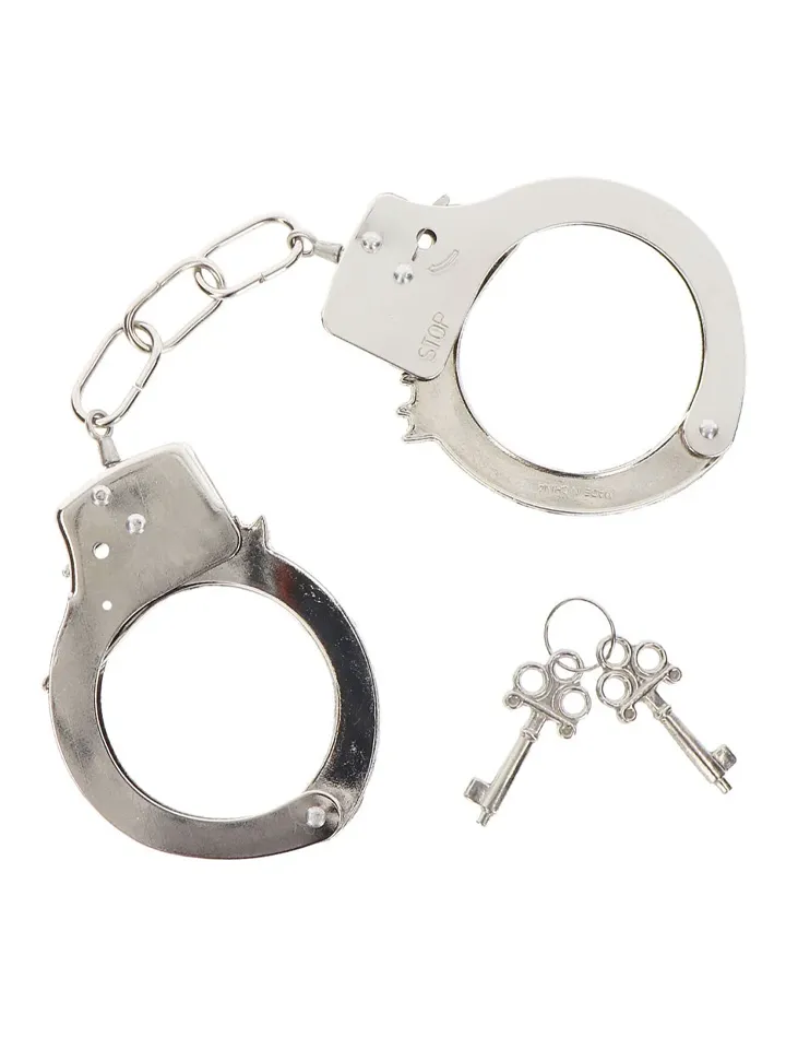 Metal Handcuffs Silver - Handschellen 1 [full]