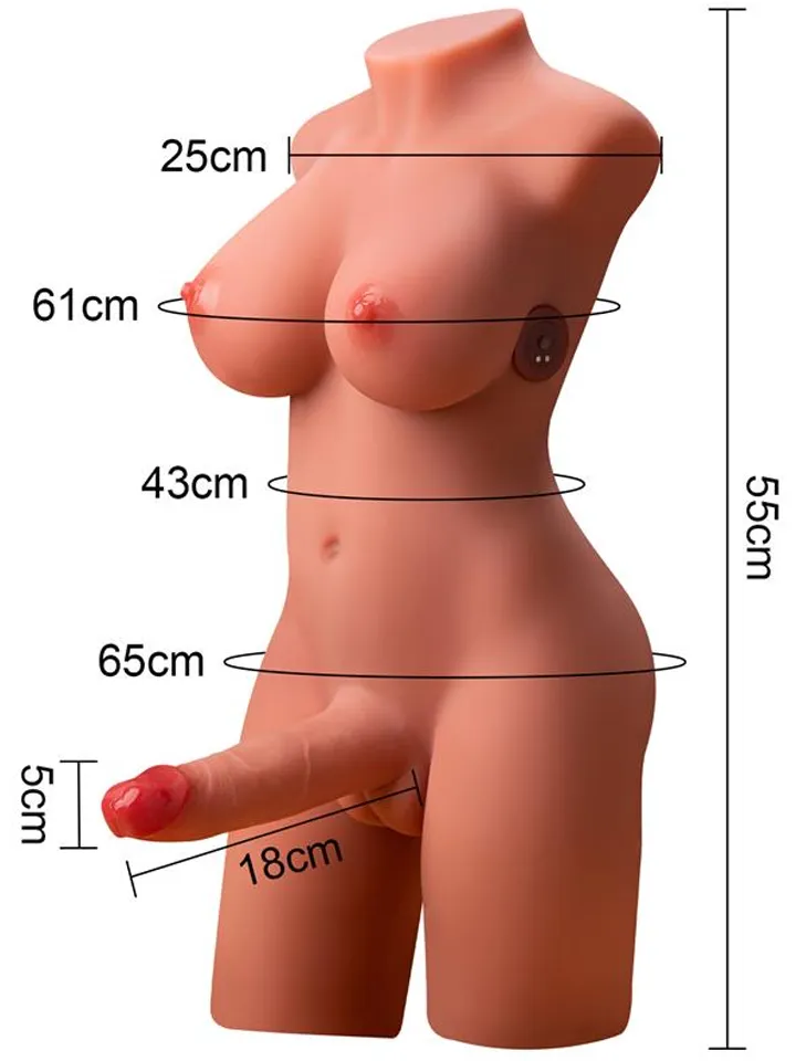 Miah Shemale Masturbator 9,8 kg - Sexpuppe 2