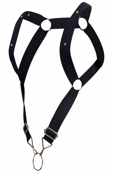 MOB Eroticwear Gerades Rücken-Harness - Bondage-Set 3