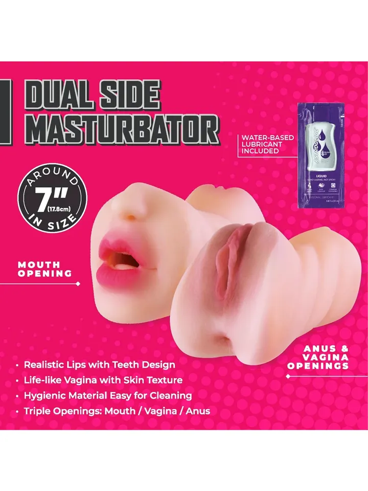 Moist & Surge Doppelter Stroker - Vagina-Masturbator 2