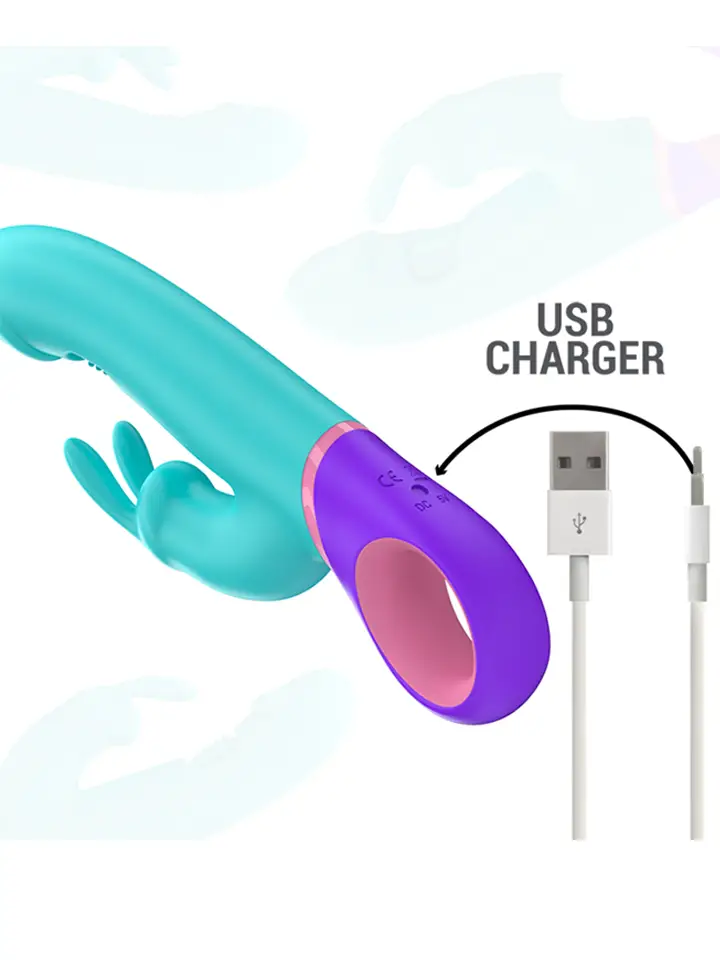 Monica Rabbit mit rotierendem G-Punkt-Stimulator - Rabbit-Vibrator 7