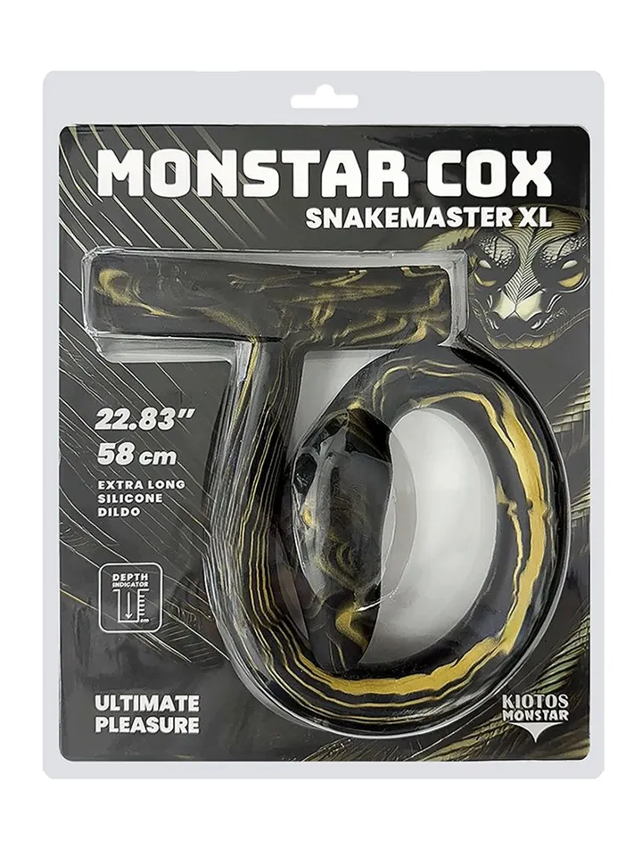 Monstar Cox Snakemaster XL 58 cm - Extra langer Anal-Dildo 3 [full]