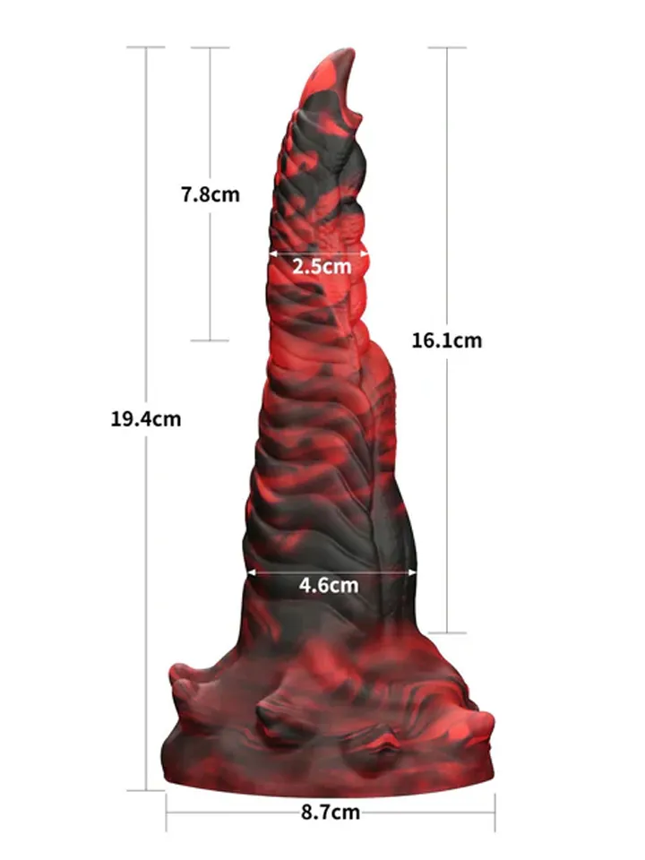 Monster Savage Double Claw Vibrating Dildo - Drachen-Dildo 3 [full]