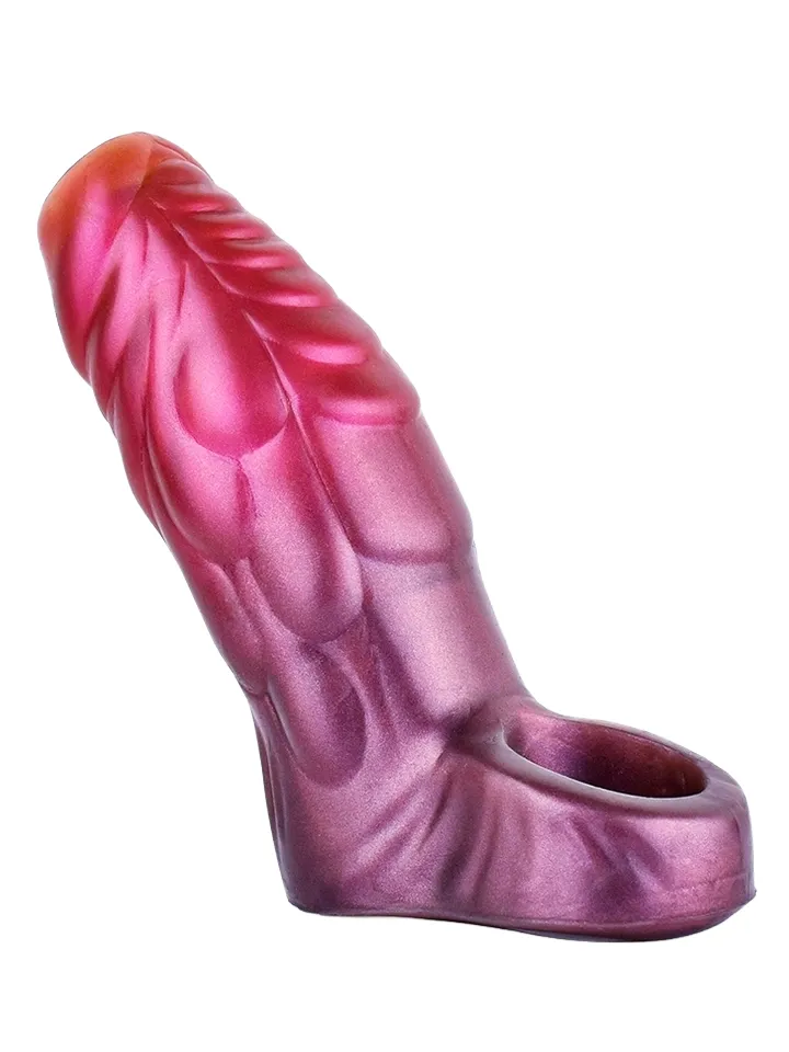 Monster Scale Penis Sleeve Medium - Penisverlängerung/Penishülle 1 [full]