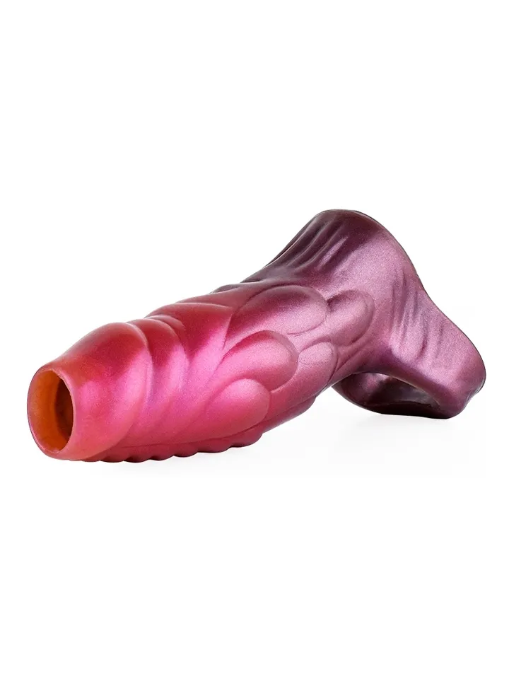 Monster Scale Penis Sleeve Medium - Penisverlängerung/Penishülle 2 [full]