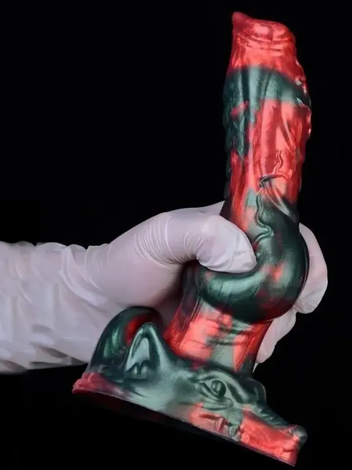 MonsterRed Akorix Dildo 20,5 cm - Drachen-Dildo 4