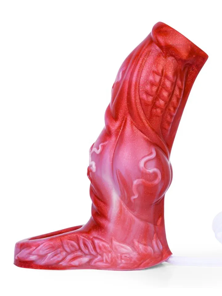 MonsterRed Angy Squirt Sleeve 12 cm - Penisverlängerung/Penishülle 2 [full]