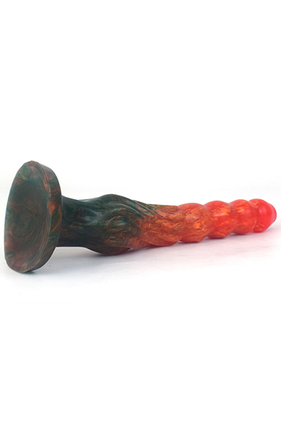 MonsterRed Liquid Silicone Anal Dildo 24 cm - Monster-Dildo 5