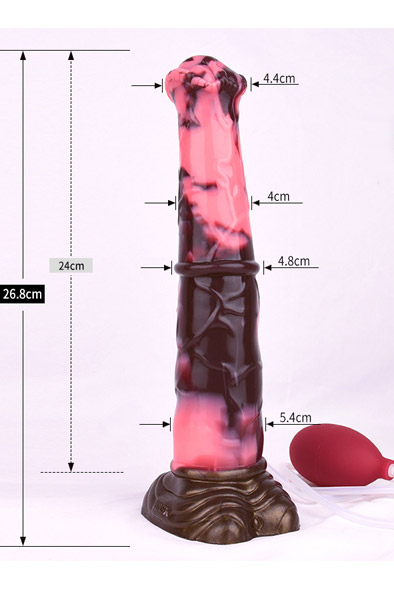 Mothman Ejaculating Dildo 26,8 cm - Drachen-Dildo 2