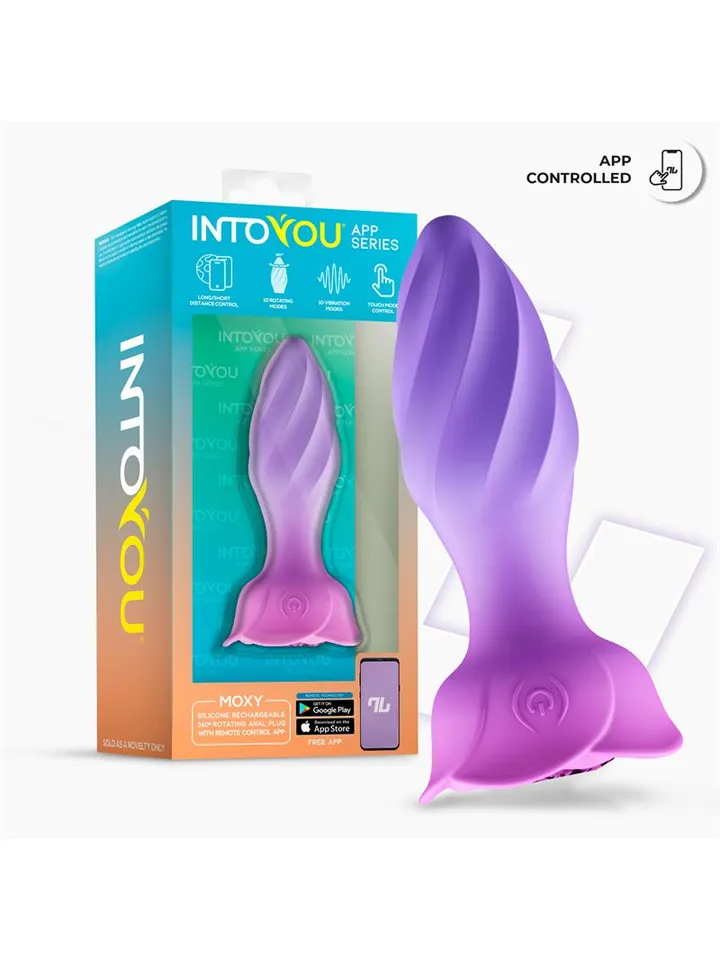 Moxy Butt Plug With 360 Rotation & App - Vibrierender Analplug 6 [full]