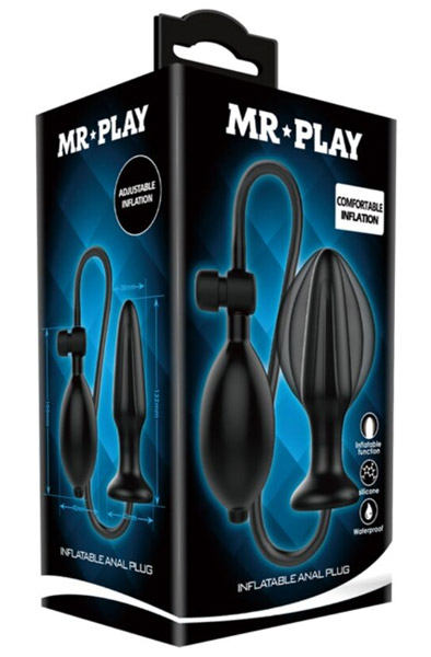 Mr Play Inflatable Anal Plug - Aufblasbarer Analplug 2