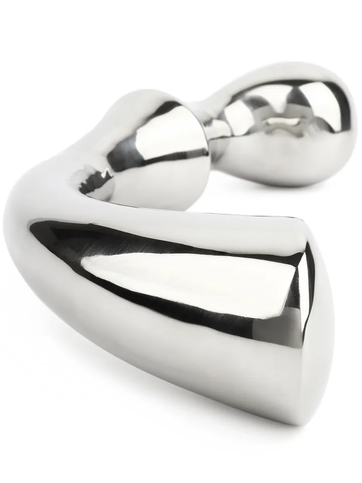 Mr Steel Deluxe G-Spot Wand - Stahldildo 2