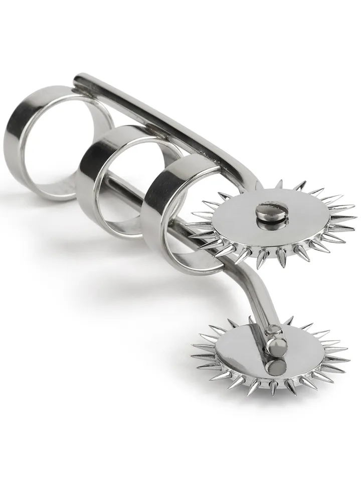 Mr Steel Double Finger Pinwheel - Wartenberg Rad 2