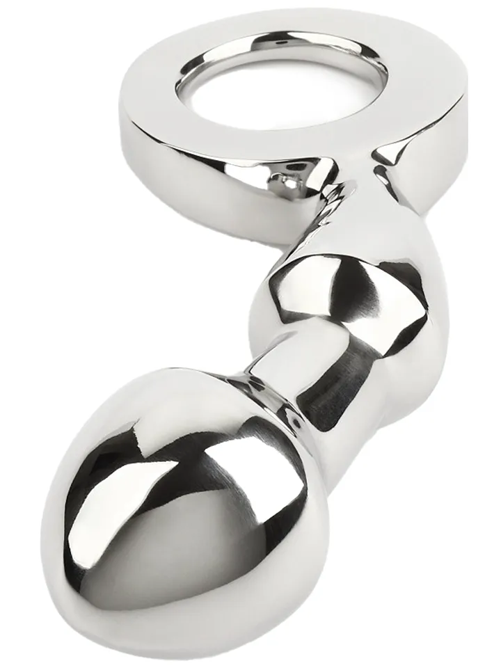Mr Steel Drang Fun Plug - Analplug mit Zugring 1
