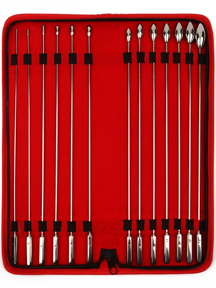 Mr Steel Rosebud Urethral Sounds 13er-Pack - Dilator-Set 1