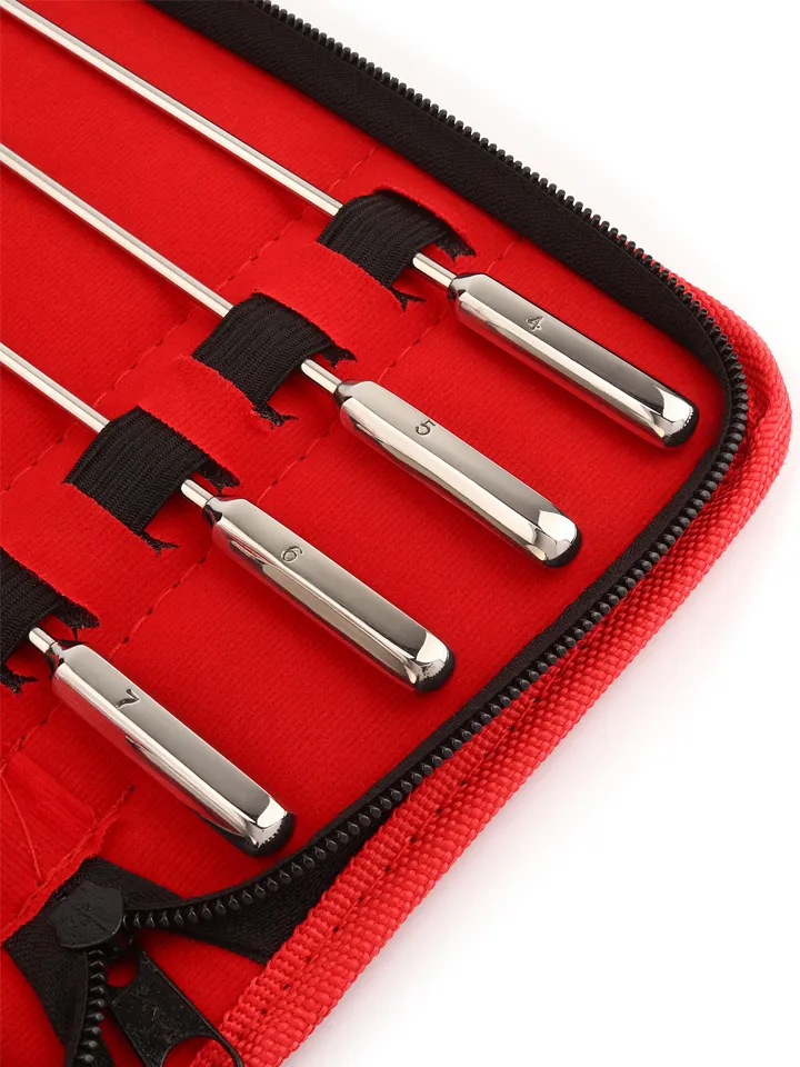 Mr Steel Rosebud Urethral Sounds, 8er-Pack - Dilator-Set 3