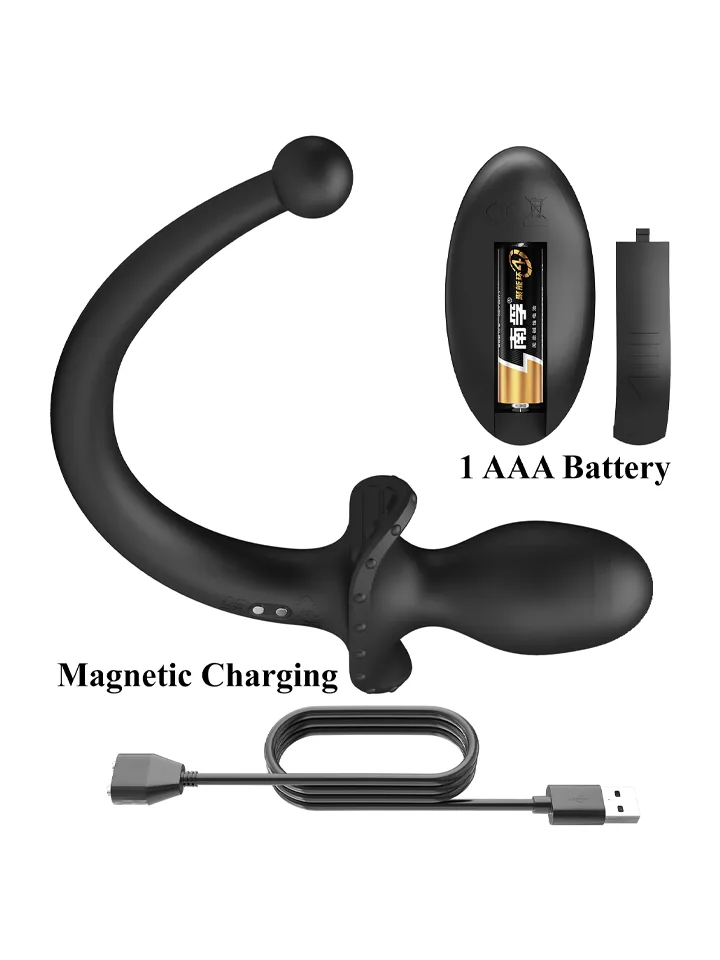 Mr. Play Remote Control Vibrating Butt Plug Tail - Vibrierender Analplug 4 [full]
